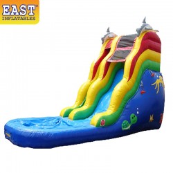 Aufblasbare Rutsche Wasser