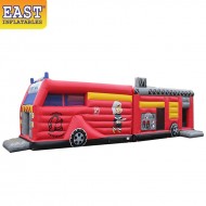 Feuerwehrauto Hindernisparcours