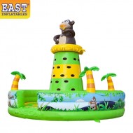 Aufblasbarer Kletterturm Dschungel Aufblasbarer Kletterturm Dschungel