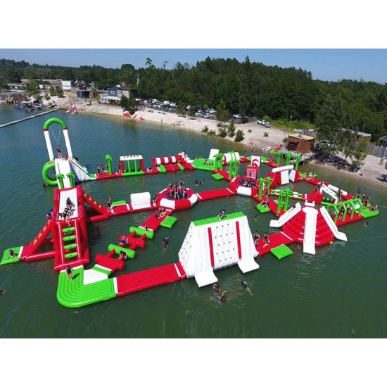 Größter Aufblasbarer Wasserpark Größter Aufblasbarer Wasserpark