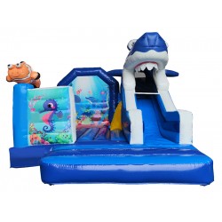 Hüpfburg Clownfisch Mit Rutsche Hüpfburg Clownfisch Mit Rutsche