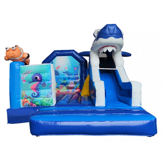 Hüpfburg Clownfisch Mit Rutsche Hüpfburg Clownfisch Mit Rutsche