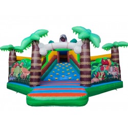 Hüpfburg Dinopark Mit Rutsche Hüpfburg Dinopark Mit Rutsche