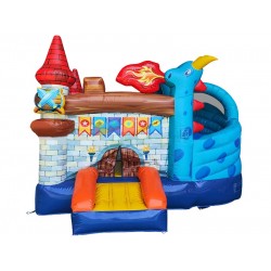 Hüpfburg Drachenland Mit Rutsche Hüpfburg Drachenland Mit Rutsche