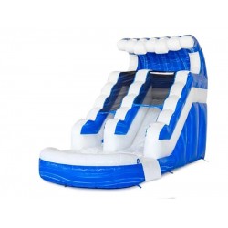 Blue White Silver Waterslide S12 Blue White Silver Waterslide S12