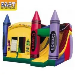 Crayon Aufblasbare Burg