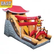Aufblasbare Rutsche Des Samurai Tempels