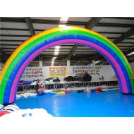 Aufblasbarer Regenbogenbogen Aufblasbarer Regenbogenbogen