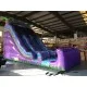 Purple Marble Dual Lane Aufblasbare Trockenrutsche Purple Marble Dual Lane Aufblasbare Trockenrutsche