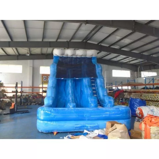 Blue Wave Dual Wasserrutsche Blue Wave Dual Wasserrutsche
