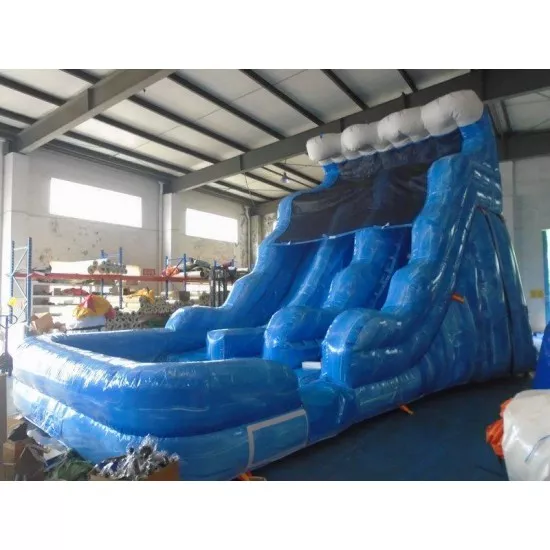 Blue Wave Dual Wasserrutsche Blue Wave Dual Wasserrutsche