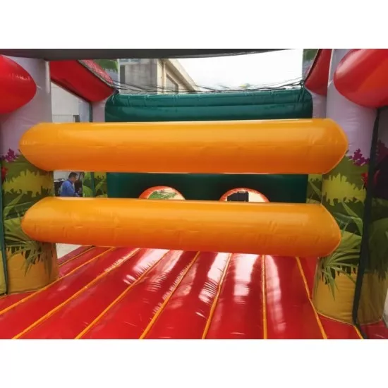 Aufblasbarer Dschungel Hindernisparcours Aufblasbarer Dschungel Hindernisparcours