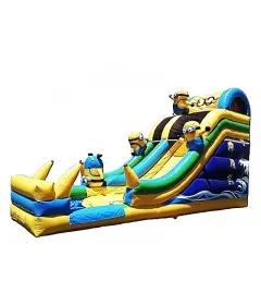 Aufblasbare Wasserrutschen